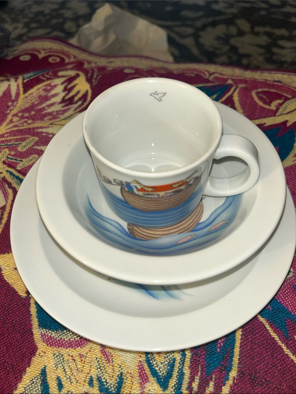 Royal Worcester Fine IMPORTED English Porcelain
~ Made in ENGLAND ~Noah's Ark